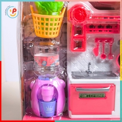 Vỉ đồ chơi nhà bếp có bình nước mini 521-60 Peekabootoys