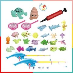 Đồ chơi phao bơi hồ câu cá mini cho bé 1150 Peekapaw Toys