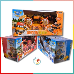 Xe leo núi địa hình điều khiển từ xa Poli Robocar 47cm chất liệu cao cấp 3106 Peekabootoys