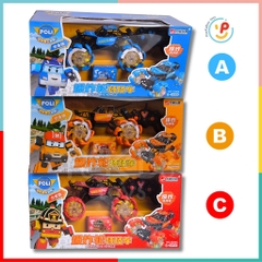 Xe leo núi địa hình điều khiển từ xa Poli Robocar 47cm chất liệu cao cấp 3106 Peekabootoys