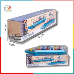 Tàu cao tốc Gear Train 22134 có đèn led đủ màu và âm thanh PeeKaPaw Toys