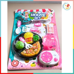 Vỉ Đồ Chơi Nhà Bếp Bánh Pizza 576E-3 Peekabootoys
