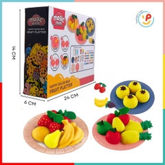Đồ Chơi Đất Nặn Hình Thủ Công Trái Cây Sushi Hamburger PeeKaPaw Toys