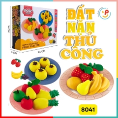 Đồ Chơi Đất Nặn Hình Thủ Công Trái Cây Sushi Hamburger PeeKaPaw Toys