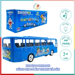 Đồ chơi xe buýt dùng pin có âm thanh và đèn 3858A-2 PeeKaPaw Toys