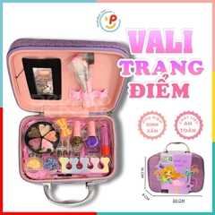 Đồ chơi Vali trang điểm làm đẹp make up sơn móng tay cho bé Nàng Tiên Cá B230 peekabootoys