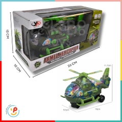 Đồ Chơi Máy Bay Trực Thăng Chạy Pin Có Đèn Armed Helicopter - Đồ  Chơi Phương Tiện Quân Đội 6313 Peekabootoys