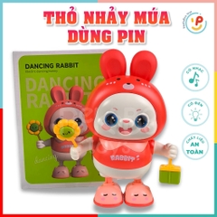 Chú Thỏ Nhảy Múa Vui Nhộn - Đồ Chơi Âm Nhạc Tuyệt Vời Cho Bé 735-661 peekabootoys