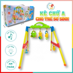 Kệ treo đồ chơi trẻ sơ sinh Chữ A Vui Nhộn Bé Tập Đi 402 PeeKaPaw Toys