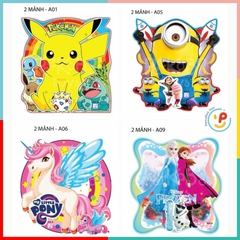 (Sẵn pin) Lồng đèn trung thu Labubu Capybara 20 cm có nhạc giấy bóng 2 mảnh nhiều mẫu ngẫu nhiên peekabootoys