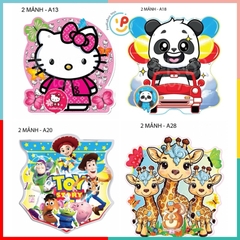 (Sẵn pin) Lồng đèn trung thu Labubu Capybara 20 cm có nhạc giấy bóng 2 mảnh nhiều mẫu ngẫu nhiên peekabootoys