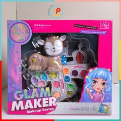 Hộp đồ chơi làm đẹp trang điểm 3 tầng cho bé hình chú nai dễ thương 9194 peekaboo toys