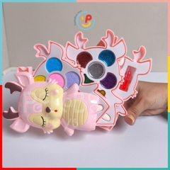 Hộp đồ chơi làm đẹp trang điểm 3 tầng cho bé hình chú nai dễ thương peekabootoys