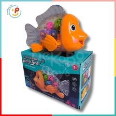 Đồ chơi chú cá Gear trong suốt có đèn và nhạc chất liệu cao cấp 054 PeeKaPaw