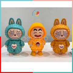 Móc khoá xoay mặt đồ chơi vô tri nhiều mẫu Shin chan Doremon Kuromi PeeKaPaw Toys