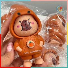 Móc khoá xoay mặt đồ chơi vô tri nhiều mẫu Shin chan Doremon Kuromi PeeKaPaw Toys