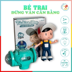 Đồ chơi bé trai đứng ván cân bằng có nhạc đèn 578-8 PeeKaPaw Toys