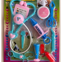 Vỉ đồ chơi dụng cụ bác sĩ búp bê y tá PeeKaPaw Toys