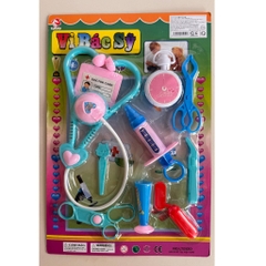 Vỉ đồ chơi dụng cụ bác sĩ búp bê y tá PeeKaPaw Toys
