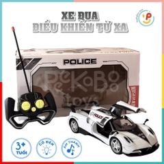 Đồ chơi xe đua điều khiển từ xa dùng pin mở 2 cửa 565-K10 PeeKaPaw Toys
