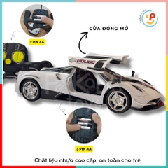 Đồ chơi xe đua điều khiển từ xa dùng pin mở 2 cửa 565-K10 PeeKaPaw Toys