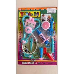 Vỉ đồ chơi dụng cụ bác sĩ búp bê y tá PeeKaPaw Toys