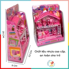 VỈ PHÒNG NGỦ VÀ PHỤ KIỆN NHÀ BÚP BÊ 1368-90 PeeKaPaw