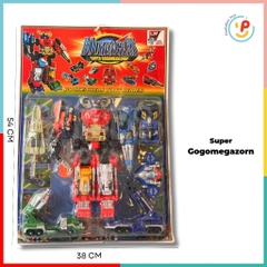 Đồ chơi vỉ lắp ráp xếp hình Robot Siêu nhân nhiều mẫu cỡ lớn có đèn âm thanh PeeKaPaw Toys