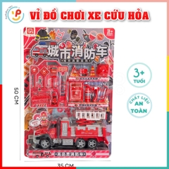 VỈ ĐỒ CHƠI XE CỨU HỎA 168-35 – PEEKAPAW TOYS