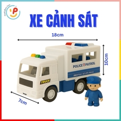 Đồ chơi xe công trình xe cứu hoả chạy trớn có đèn và âm thanh CT050 Peekaboo Toys