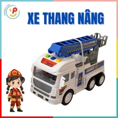 Đồ chơi xe công trình xe cứu hoả chạy trớn có đèn và âm thanh CT050 Peekaboo Toys
