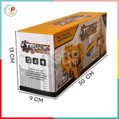 Đồ chơi xe cẩu biến hình robot 222-20 PeeKaPaw Toys