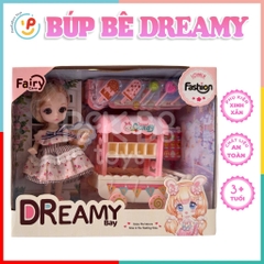 Búp bê Dreamy xe kem 6635 đồ chơi cho bé Peekapaw Toys