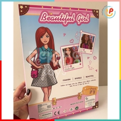 Hộp đồ chơi búp bê và phụ kiện váy 8892 PeeKaPaw Toys