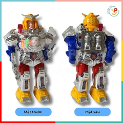 Đồ chơi Robot đổi mặt nạ Pioneer có đèn nhạc biết đi 0903 PeeKaPaw Toys