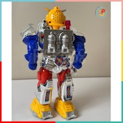 Đồ chơi Robot đổi mặt nạ Pioneer có đèn nhạc biết đi 0903 PeeKaPaw Toys