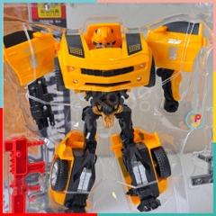 Robot Biến Hình Thành Xe Tải Optimus 666-67 Đồ Chơi Siêu Nhân Lắp Ráp Cho Bé PeeKaPaw Toys
