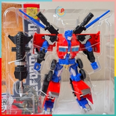 Robot Biến Hình Thành Xe Tải Optimus 666-67 Đồ Chơi Siêu Nhân Lắp Ráp Cho Bé PeeKaPaw Toys