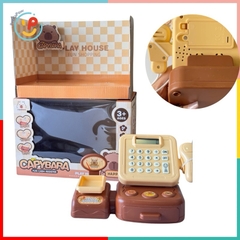 Đồ Chơi Máy Tính Siêu Thị Capybara Cho Bé Có Âm Thanh 1111-170 Peekapaw Toys
