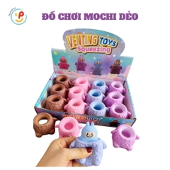Đồ chơi thú bóp xả stress nhựa dẻo squishy mochi nhiều màu dễ thương PeeKaPaw Toys