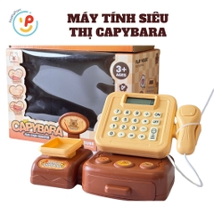Đồ Chơi Máy Tính Siêu Thị Capybara Cho Bé Có Âm Thanh 1111-170 Peekapaw Toys
