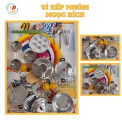 Đồ chơi Vỉ bếp NHÔM dùng nến khuôn bánh khọt hàng Việt Nam