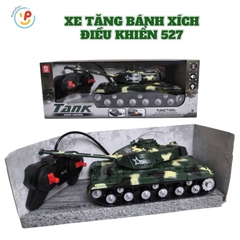 Xe tăng điều khiển từ xa 4 hướng kiểu quân đội 527 PeeKaPaw Toys