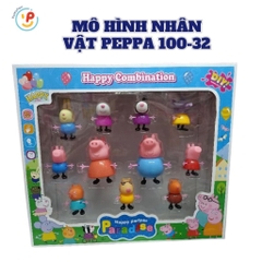 Đồ chơi Mô Hình Nhân Vật Gia Đình Heo Peppa 100-32 PeeKaPaw Toys