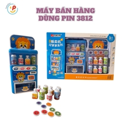 Đồ Chơi Máy Bán Hàng Nước Ngọt Tự Động 3810 PeeKaPaw