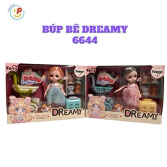 Đồ chơi Búp Bê xe đẩy và thú cưng Dreamy 6644 PeeKaPaw
