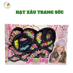 Đồ chơi khéo tay Xâu Vòng chuỗi hạt nhiều màu đa dạng chi tiết kiểu dáng cho bé