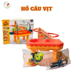 Đồ chơi hồ câu cá nam châm có cầu trượt chú vịt leo thang 7721 PeeKaPaw Toys