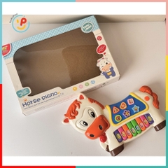 Đàn piano hình ngựa có âm thanh vui nhộn và nút chơi nhạc thông minh 5577 PeeKaPaw Toys