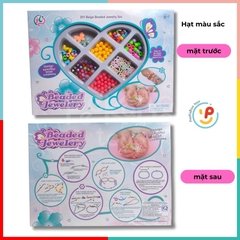 Hộp đồ chơi phụ kiện xâu hạt làm vòng tay dây chuyền cho bé 556 PeeKaPaw